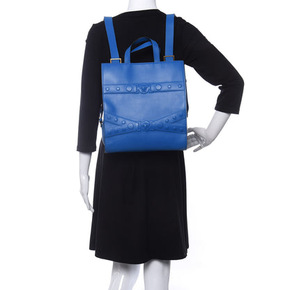 Versace Vitello Tribute X Backpack Blue 2 of 9