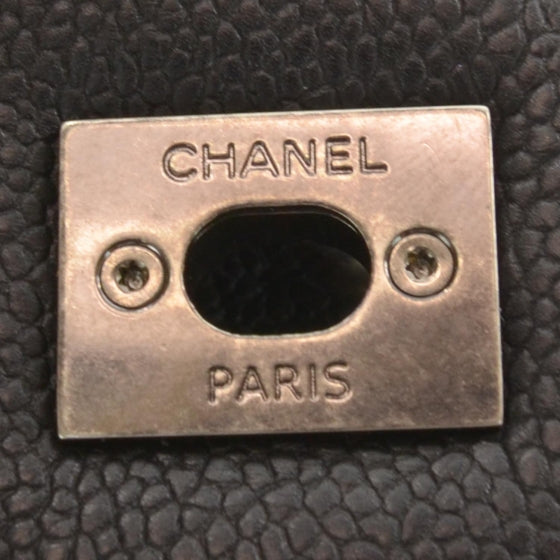 Chanel Caviar Quilted Mini Simply CC Flap Black 5 of 10