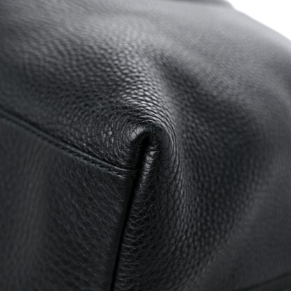 Gucci Pebbled Calfskin Medium Soho Chain Shoulder Bag Black 9 of 13