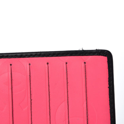 Chanel Calfskin Quilted Cambon Yen Wallet Black 10 of 11