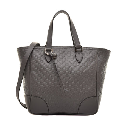 Gucci Microguccissima Small Bree Tote Graphite 1 of 9