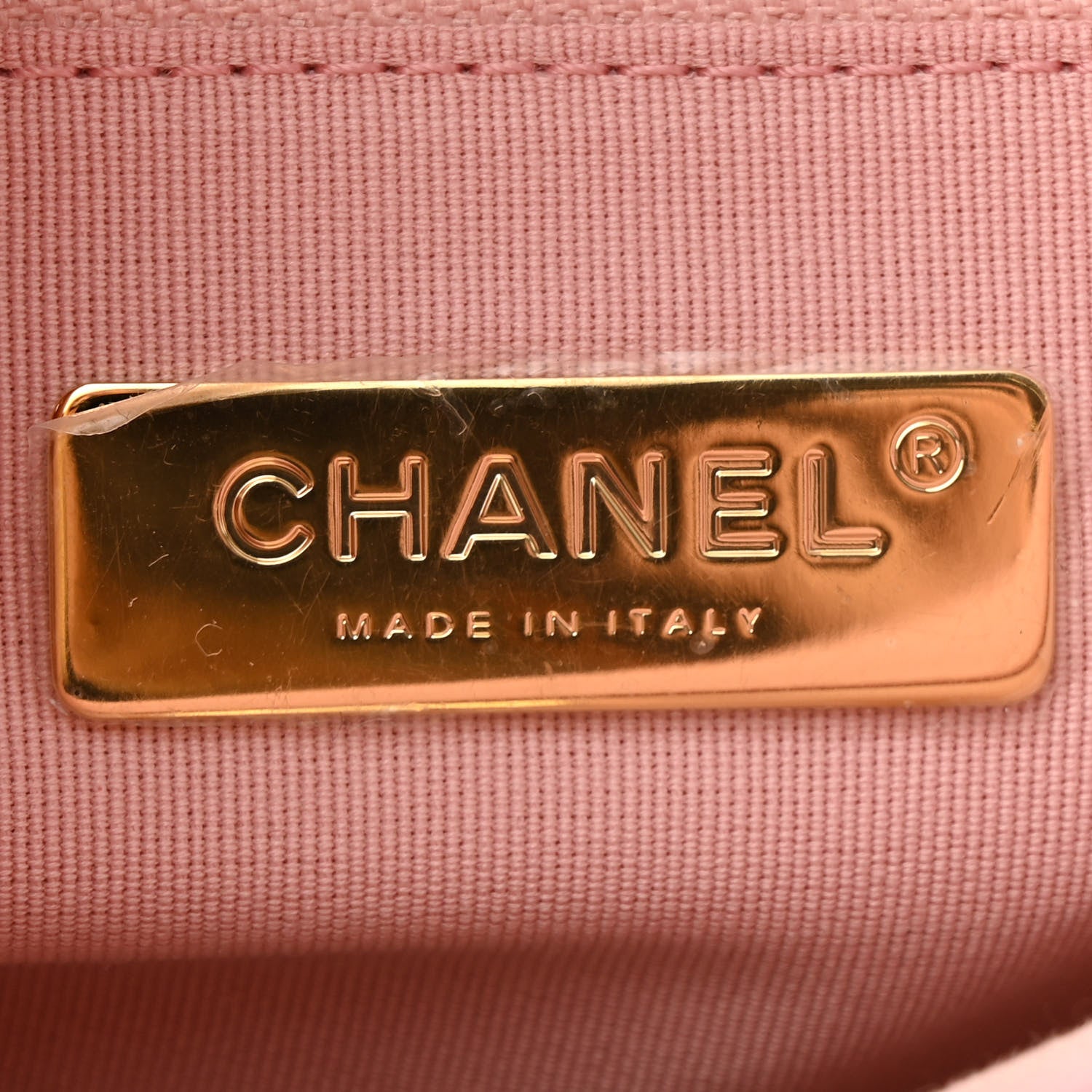 Chanel Lambskin Quilted Medium Chanel 19 Flap Light Pink 6 of 13