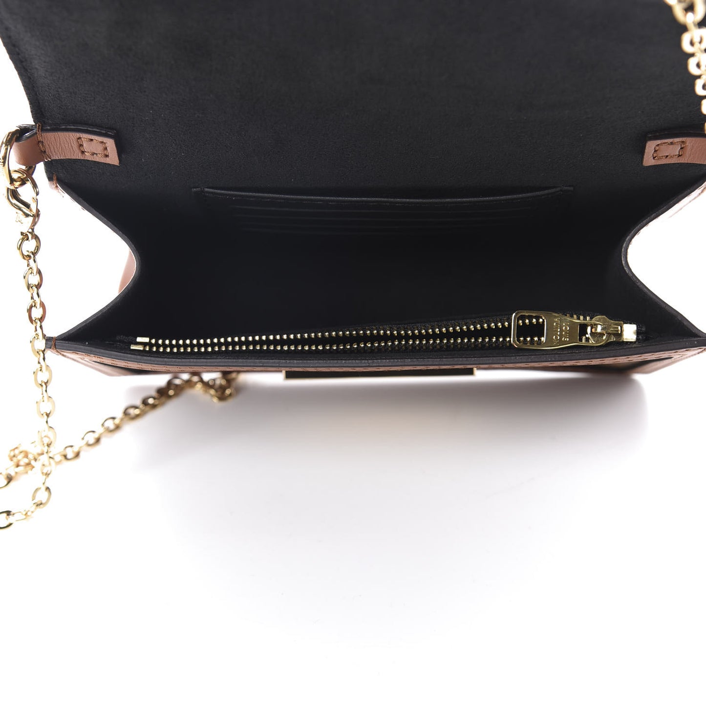 Reverse Monogram Dauphine Chain Wallet