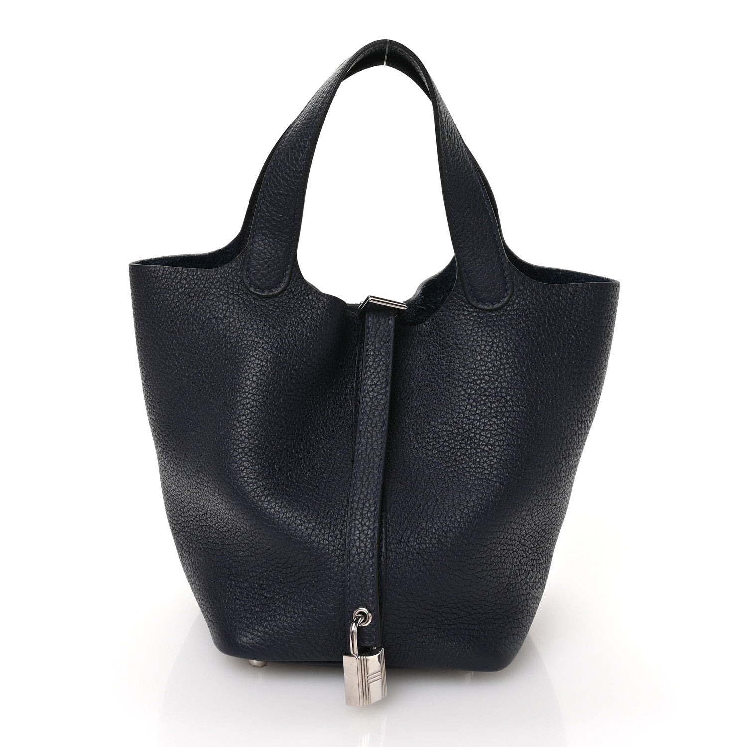 Hermes Taurillon Clemence Picotin Lock 18 PM Bleu Nuit 1 of 13
