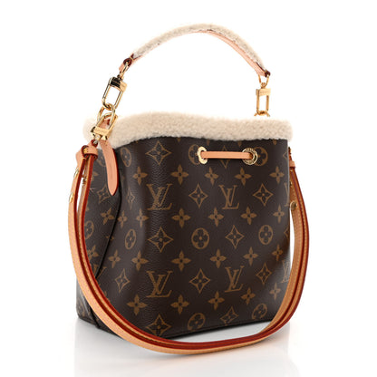 Louis Vuitton Monogram Shearling Cozygram Neonoe BB 3 of 10