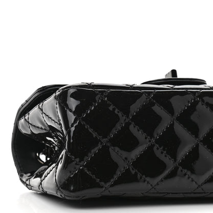 Chanel Patent Calfskin Quilted 2.55 Reissue Mini Flap So Black 10 of 11