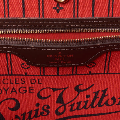 Louis Vuitton Damier Ebene Neverfull MM 7 of 9