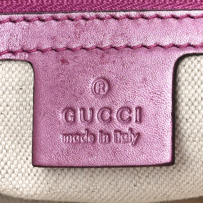 Gucci Monogram Large Heart Bit Charm Top Handle Tote Pink 5 of 10