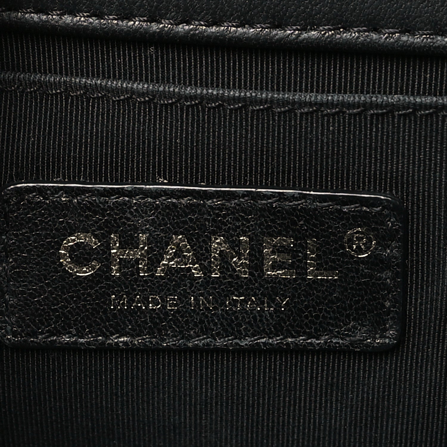 Chanel Lambskin Quilted Medium Boy Flap Black 6 of 10