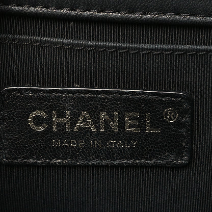 Chanel Lambskin Quilted Medium Boy Flap Black 6 of 10