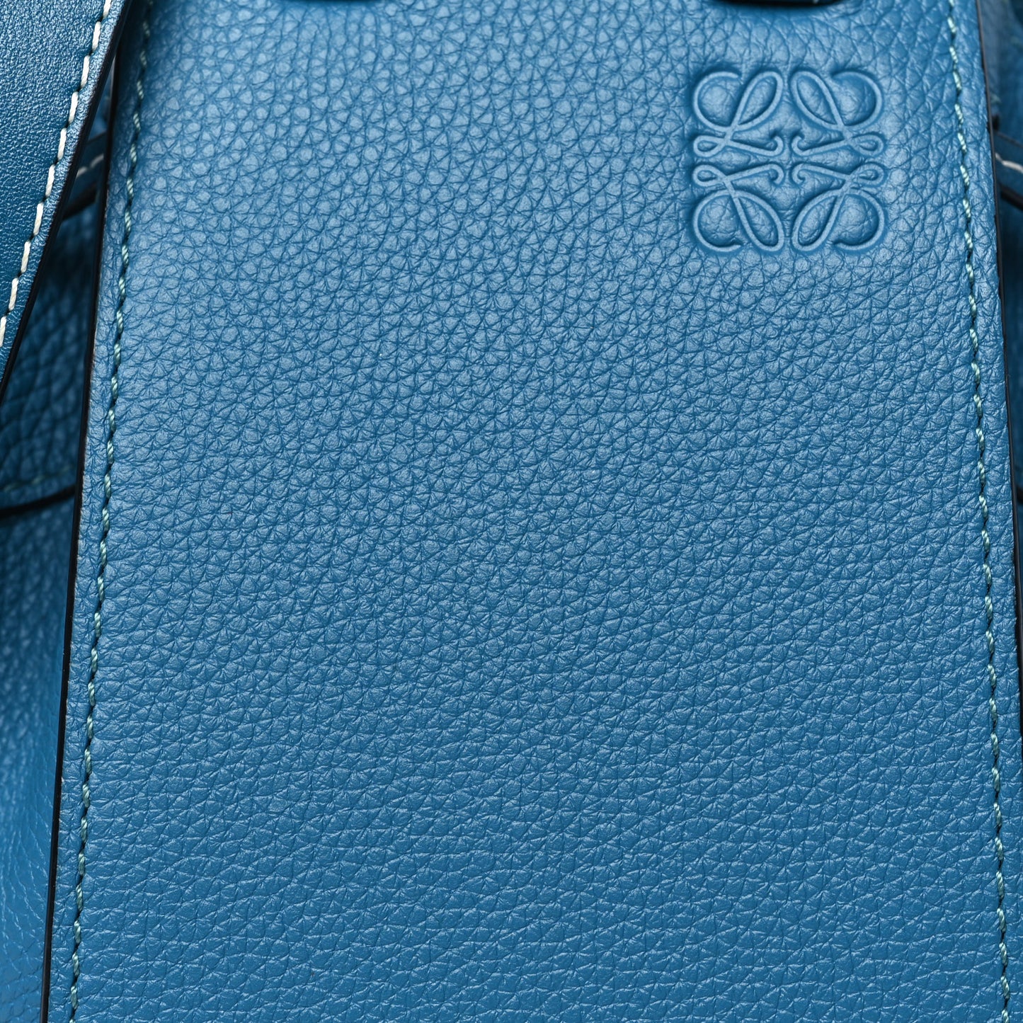 Calfskin Mini Hammock Shoulder Bag Dark Blue
