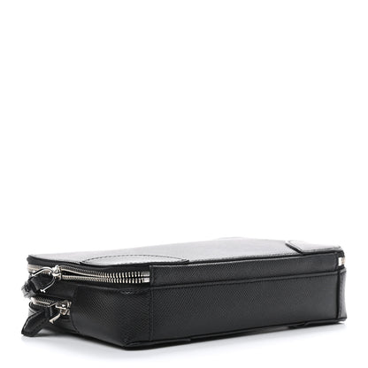 Givenchy Textured Calfskin Clutch Black 4 of 9