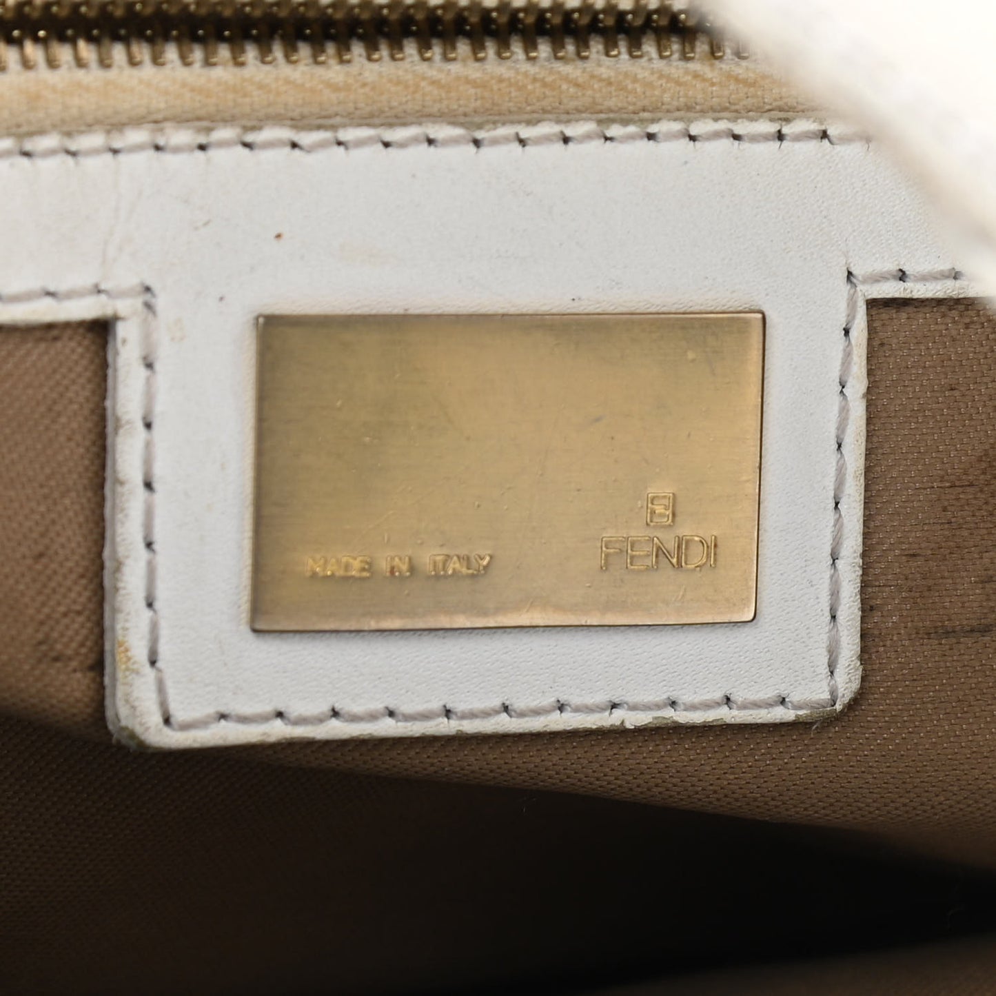 Zucca Hobo Tobacco White