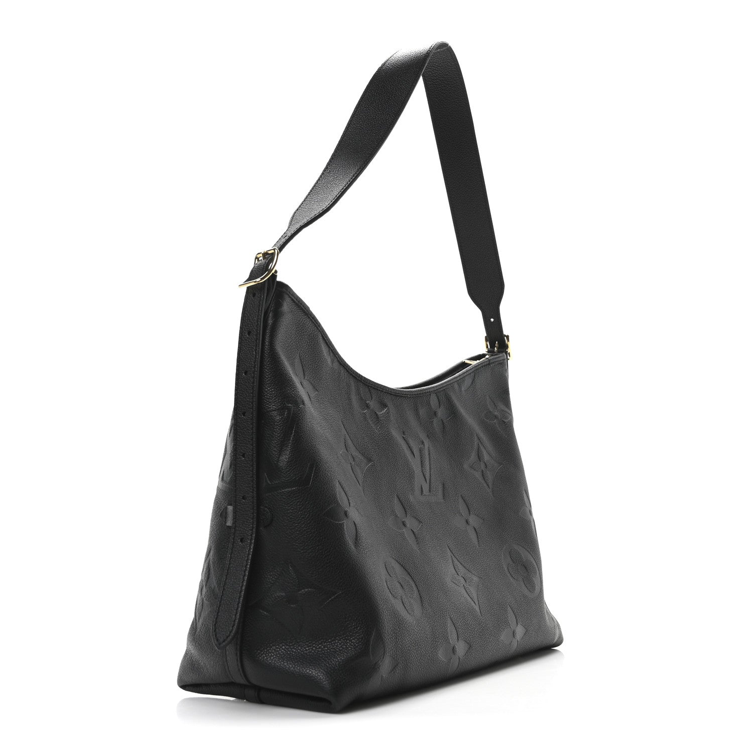 Louis Vuitton Empreinte Monogram Giant CarryAll MM Black 3 of 9