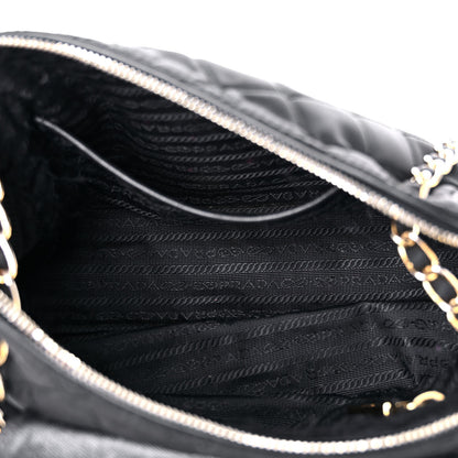 Prada Nylon Tessuto Impuntu Quilted Flap Black 5 of 18