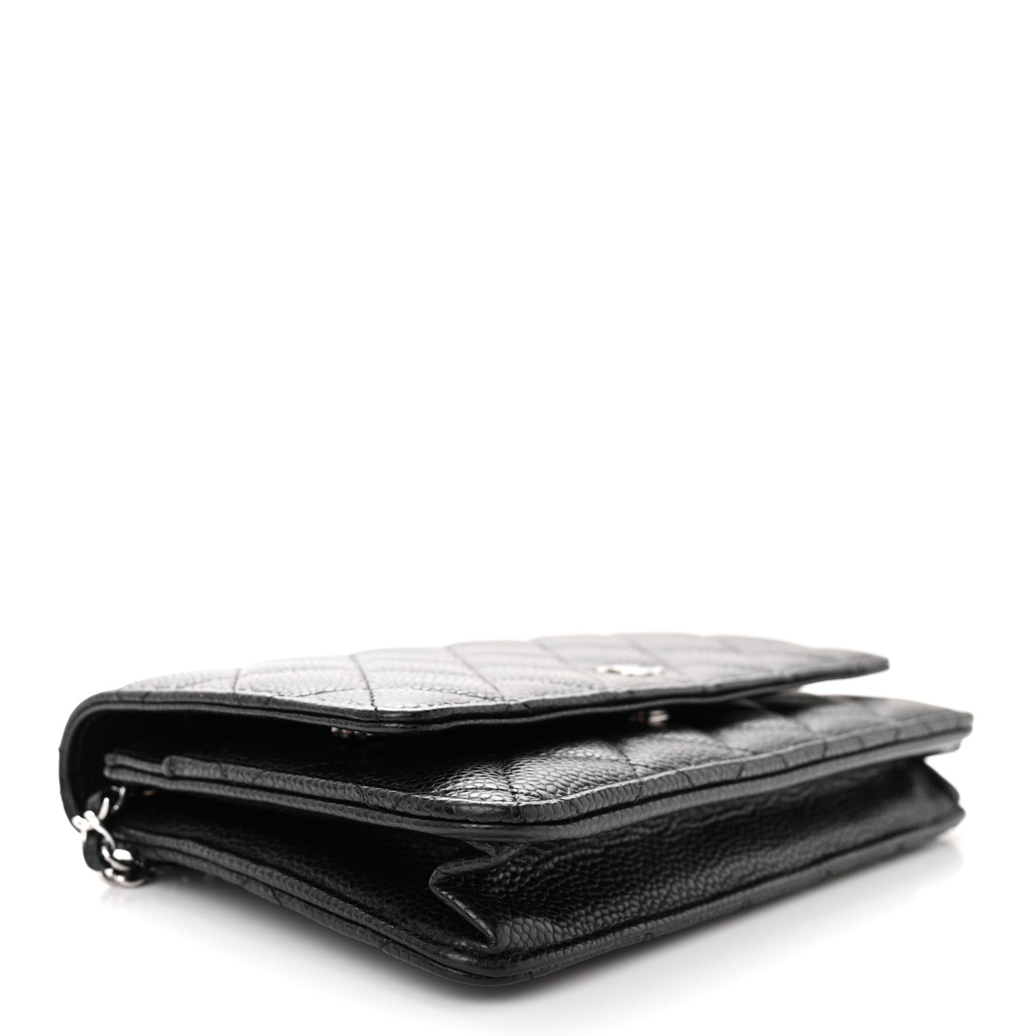 Chanel Caviar Quilted Wallet on Chain WOC Black 4 of 11