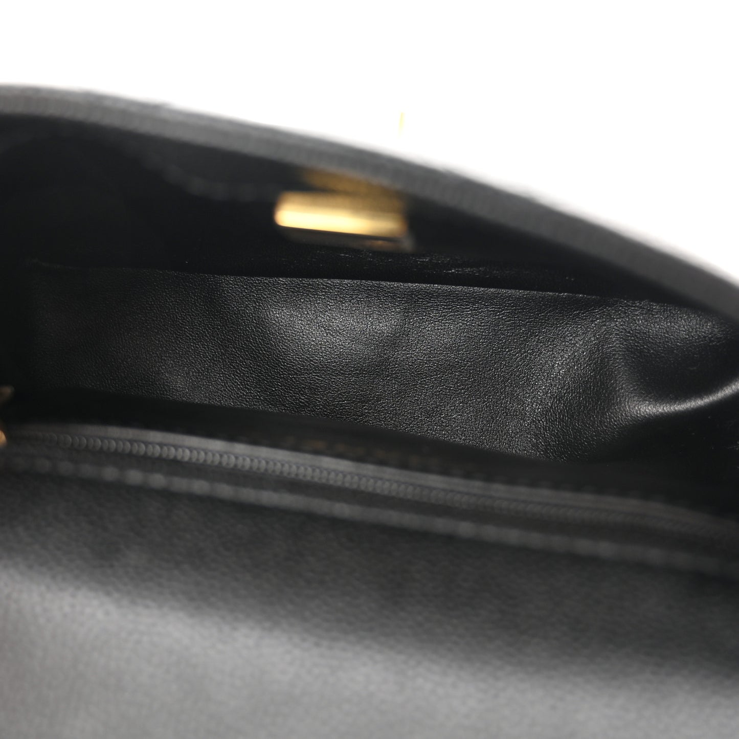 Caviar Quilted Mini Sweetheart Flap Black