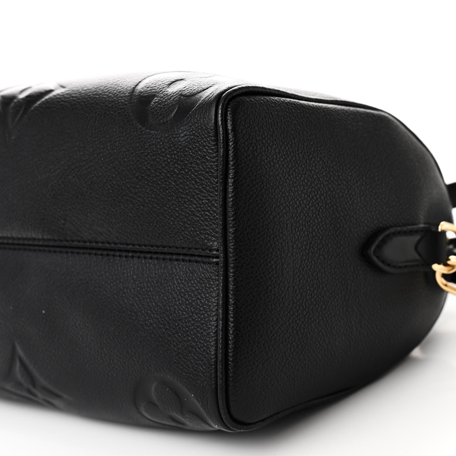 Louis Vuitton Empreinte Monogram Giant Speedy Bandouliere 25 Black 9 of 9