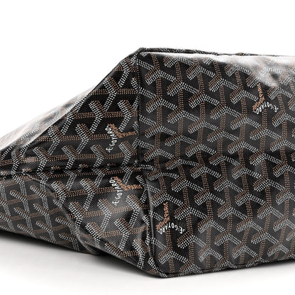Goyard Goyardine Saint Louis GM Black Gold 10 of 11