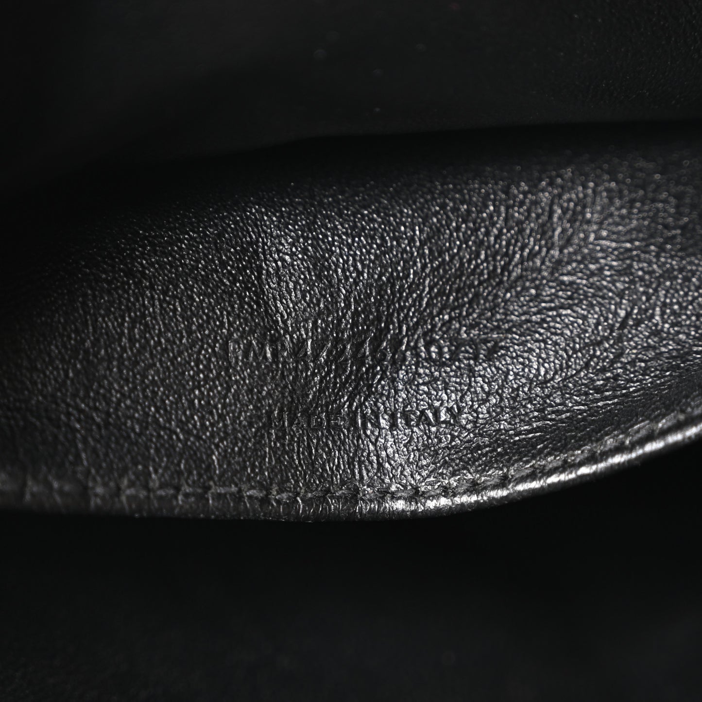 Calfskin Monogram Baby Cabas Black