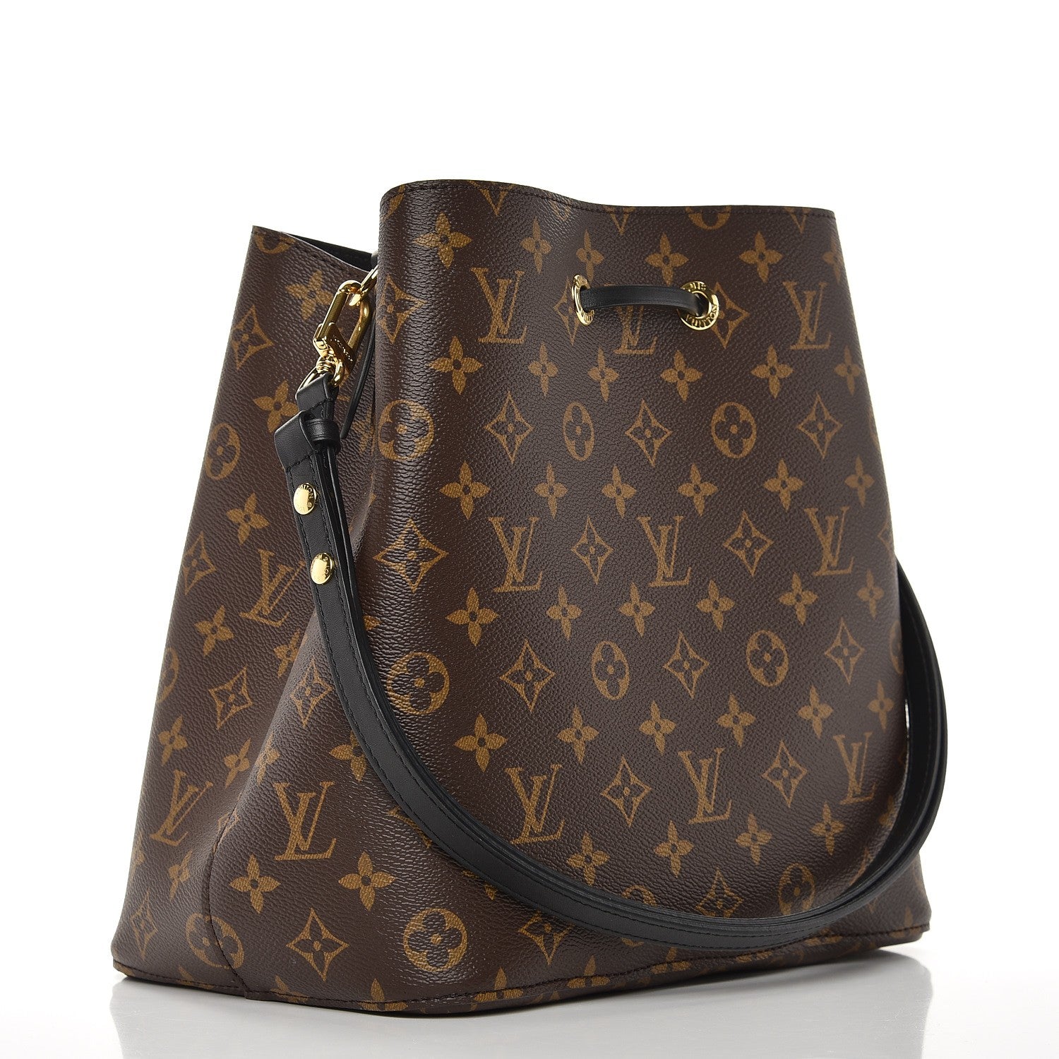 Louis Vuitton Monogram Neonoe MM Black 3 of 8