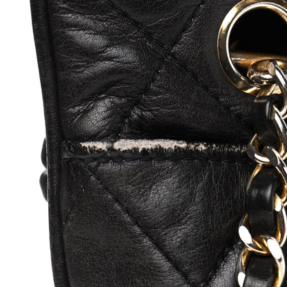 Chanel Lambskin Quilted Shoulder Bag Black 6 of 11