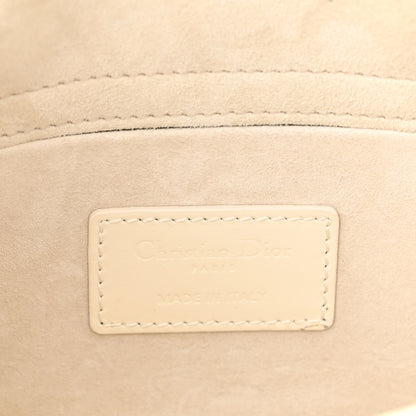 Christian Dior Calfskin Cannage Diamond Medium Lady D-Joy Latte 6 of 13