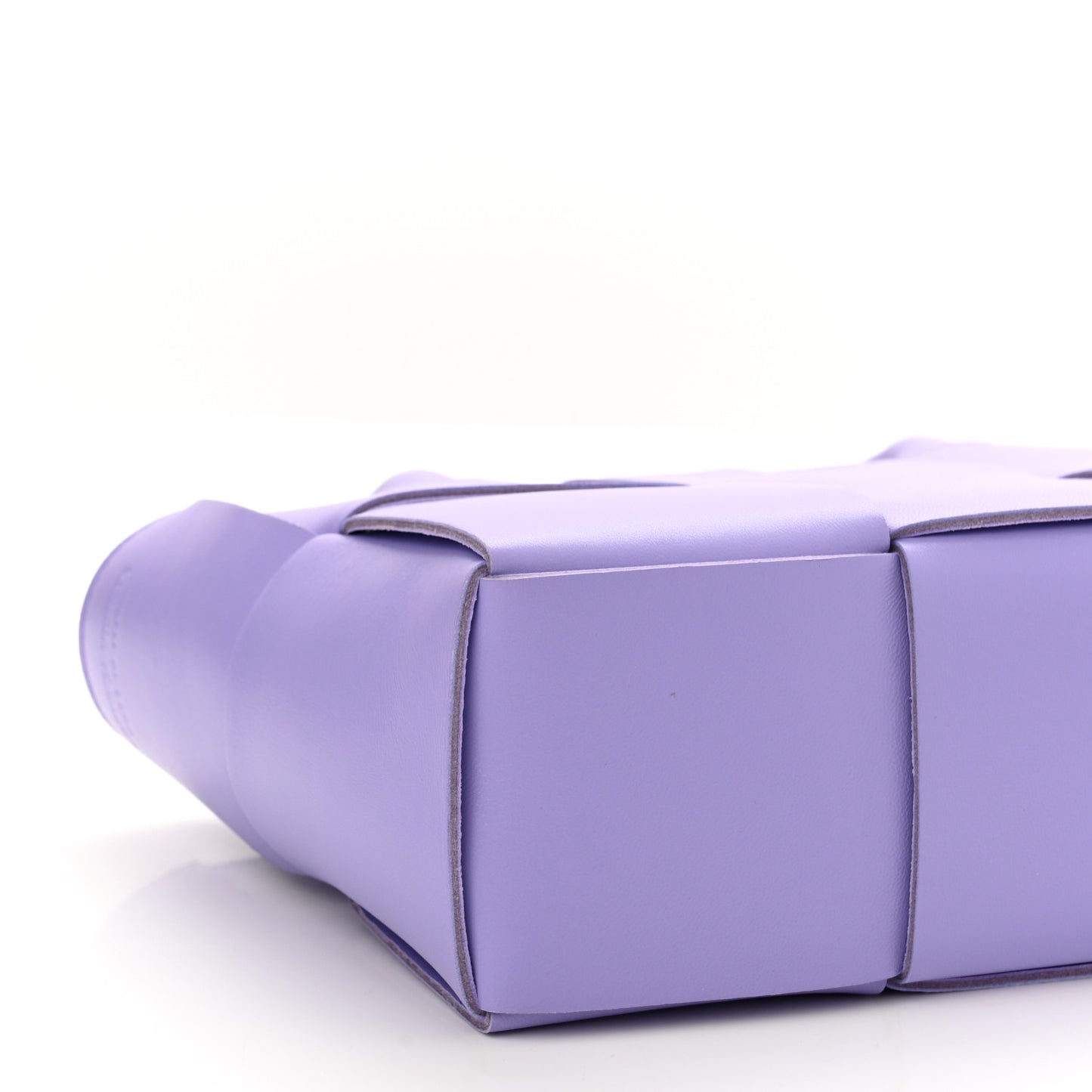 Nappa Maxi Intreccio Mini Arco Tote Wisteria