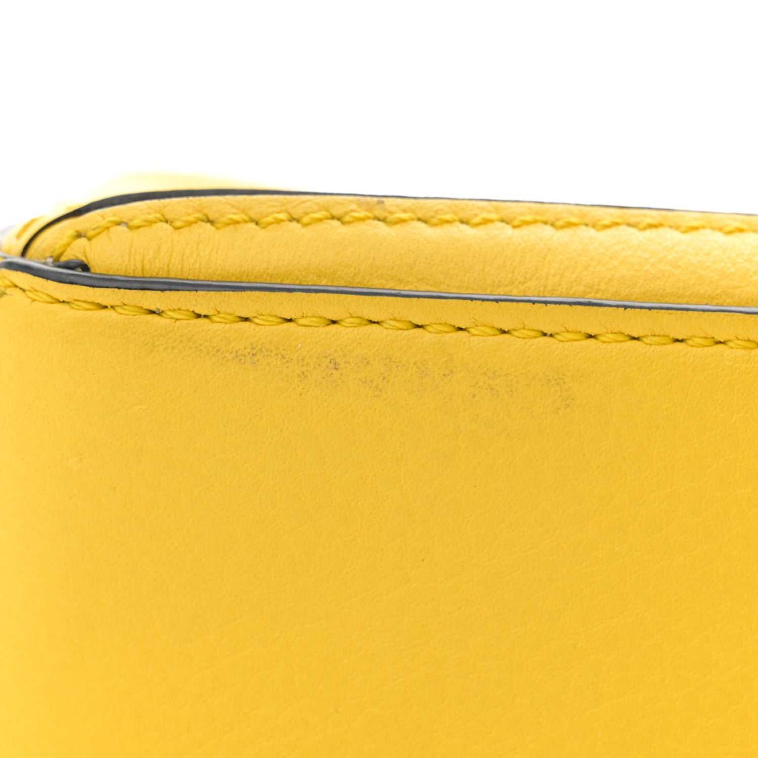 Loewe Calfskin Nano Puzzle Bag Yellow 12 of 12