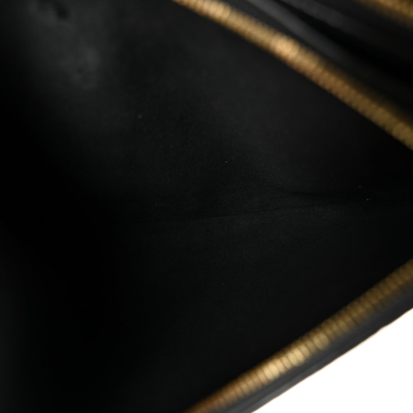 Empreinte Double Zip Pochette Black