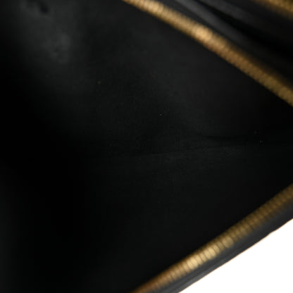 Louis Vuitton Empreinte Double Zip Pochette Black 5 of 13