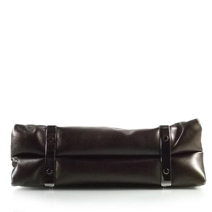 Lanvin Leather Structured Bag Brown 5 of 8