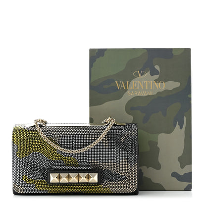 Valentino Garavani Nappa Crystal Camouflage Va Va Voom Shoulder Bag Multicolor 11 of 11