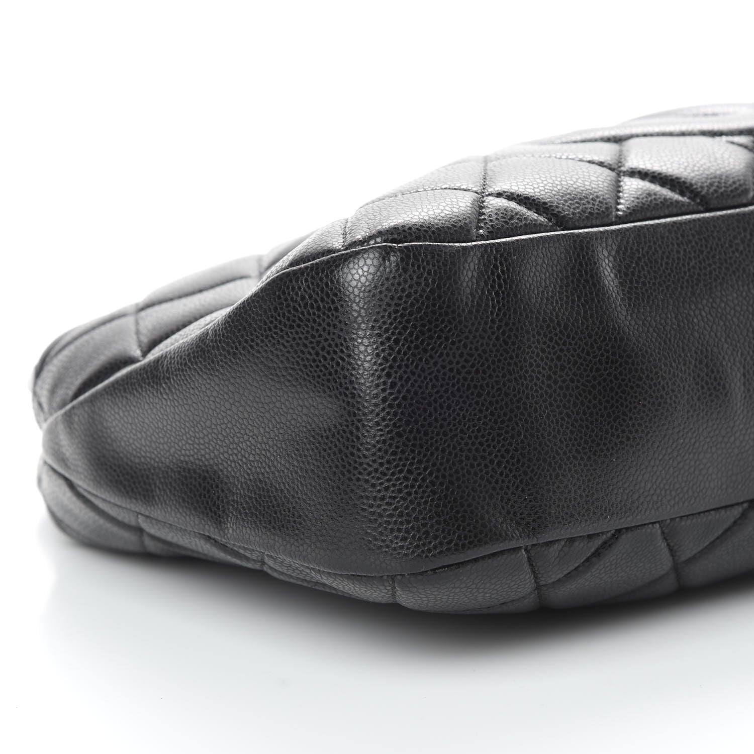Chanel Caviar Quilted CC Timeless Soft Tote Black 9 of 12