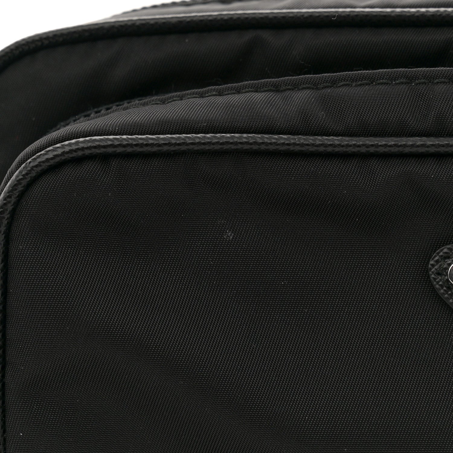 Prada Re-Nylon Saffiano Belt Bag L Black 11 of 11