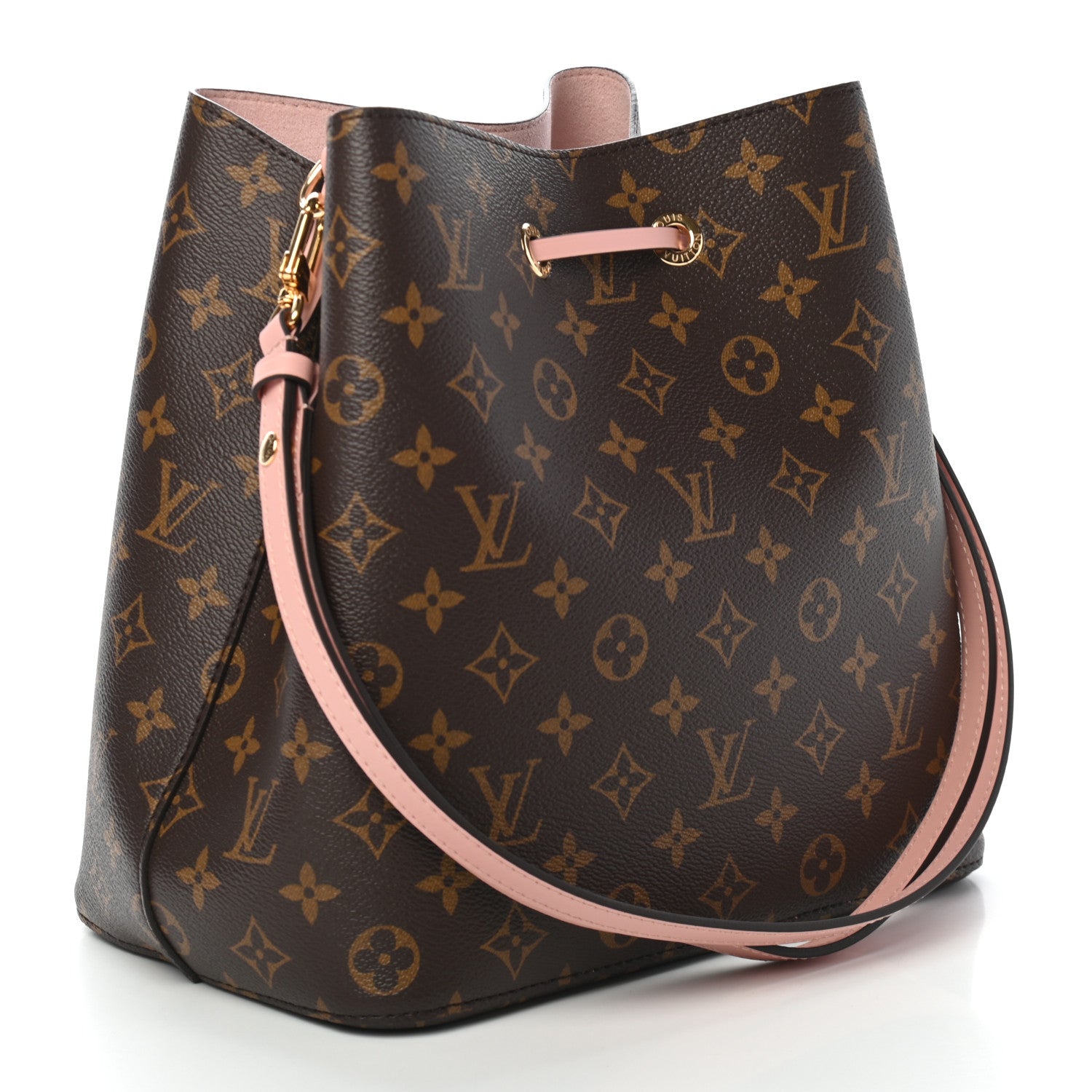 Louis Vuitton Monogram Neonoe MM Rose Poudre 2 of 8