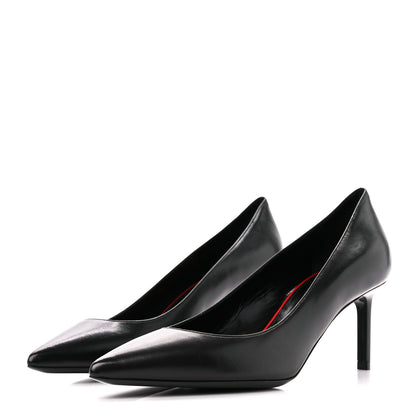 Saint Laurent Calfskin Anja 85 Pumps 37 Black 3 of 10
