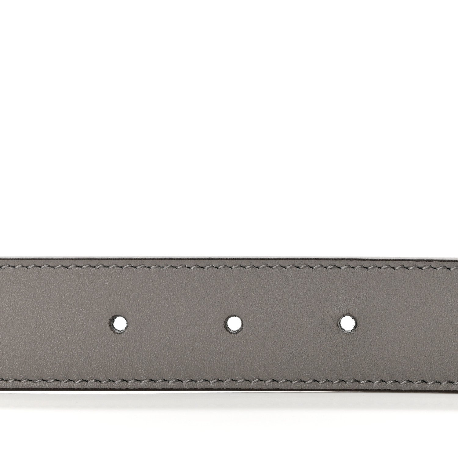 Gucci Calfskin Zumi 30mm Belt 85 34 Dusty Grey 4 of 5