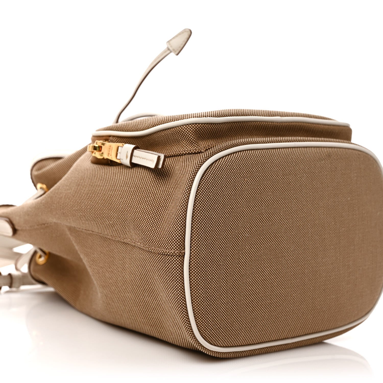 Prada Jacquard Logo Mini Bucket Crossbody Bag Corda Talco 7 of 10