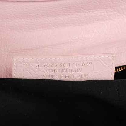 Balenciaga Agneau Giant 12 Gold Hardware Envelope Clutch Rose Poudre 6 of 7