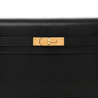 Hermes Chevre Chamkila Kelly Elan Black 8 of 10