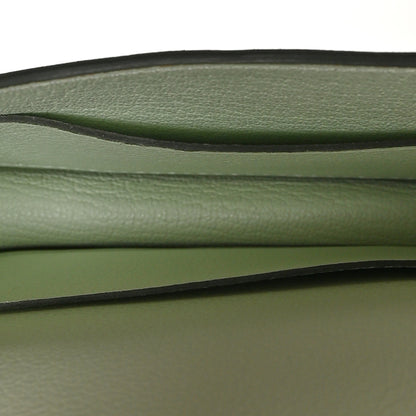 Hermes Evercolor Constance Slim Wallet Vert Fizz 6 of 9