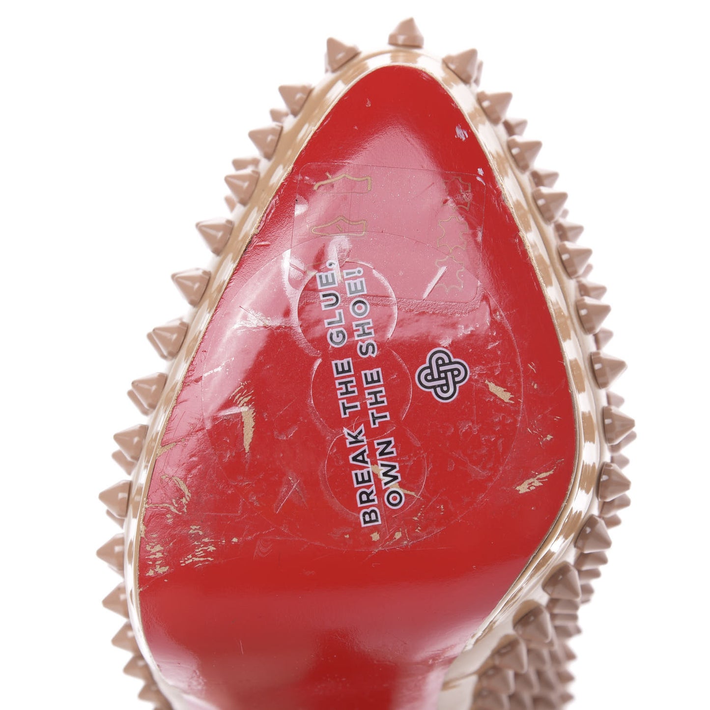 Patent Alti Spikes 140 Pumps 40.5 Nude