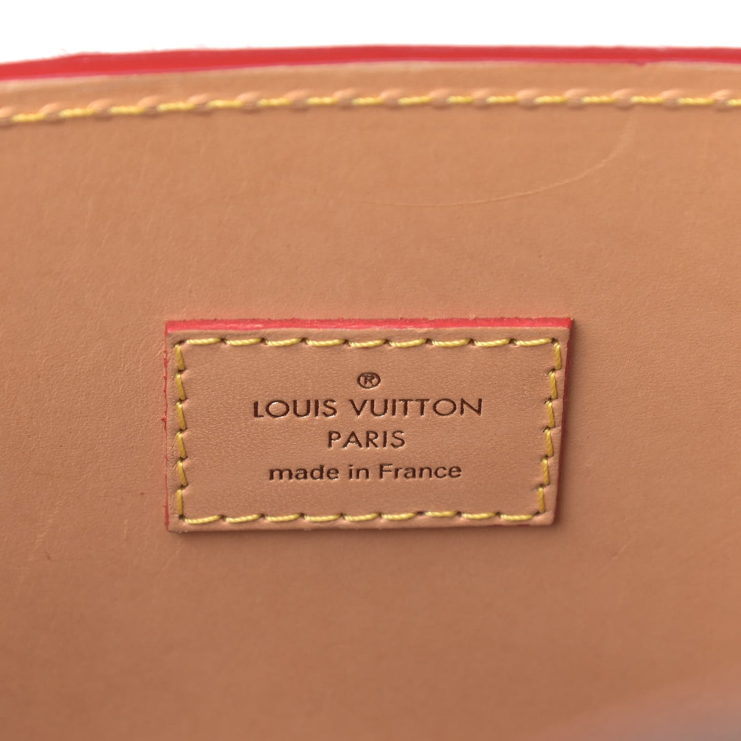 Monogram Calf Hair Spikes Iconoclasts Christian Louboutin Tote Red