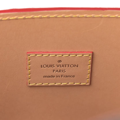 Louis Vuitton Monogram Calf Hair Spikes Iconoclasts Christian Louboutin Tote Red 6 of 16