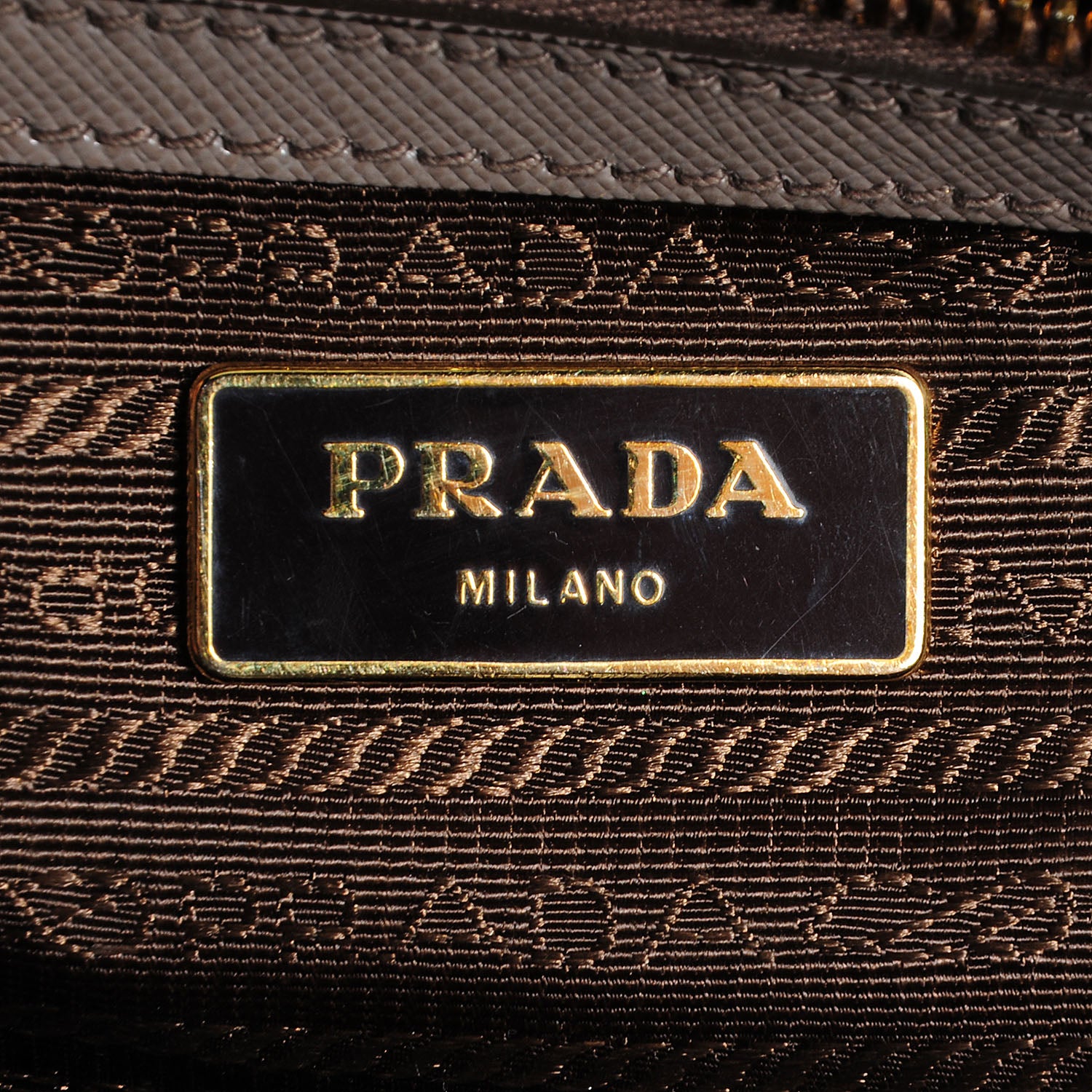 Prada Saffiano Lux Large Tote Argilla 6 of 9