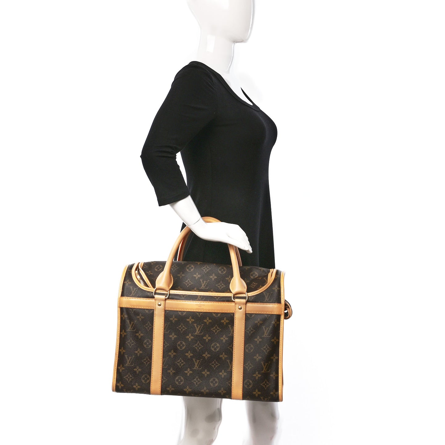 Monogram Sac Chien 40 Pet Carrier