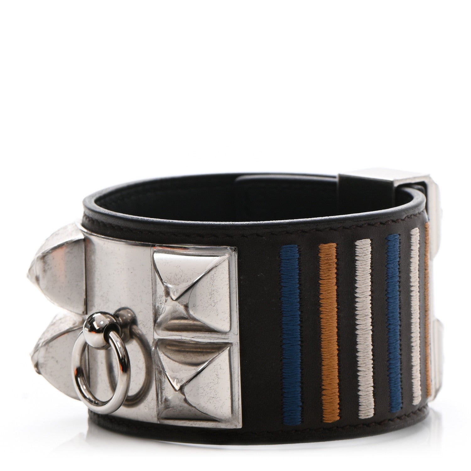 Hermes Barenia Collier de Chien CDC Rocabar Bracelet T3 Ebene 1 of 10