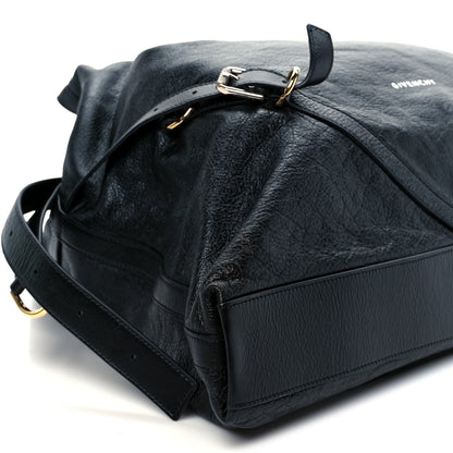 Givenchy Tumbled Calfskin Large Voyou Bag Black 19 of 21