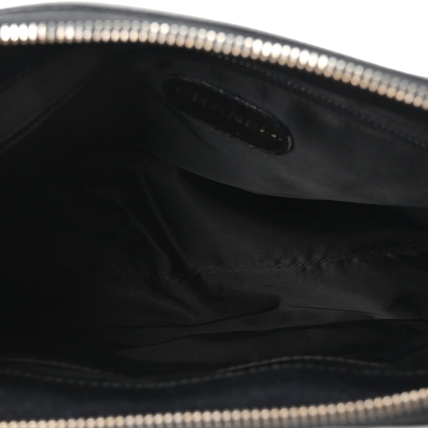 Caviar Flap Shoulder Bag Black